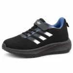 40256Adidas School Black بخلفية بيضاء — بزاوية