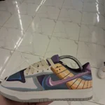 Aj13-1 Nike ابيض موف