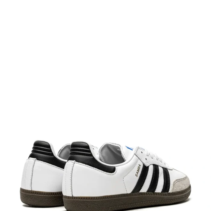 ⁦adidas samba رجالي ابيض اسود⁩ - الصورة ⁦3⁩