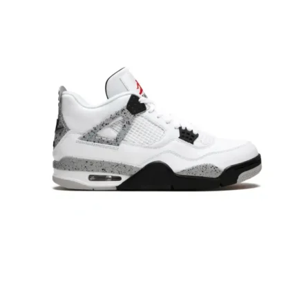 كوتشي Air Jordan 4 Oreo ميرور رجالي - منظر جانبي جودة عالية Egypt