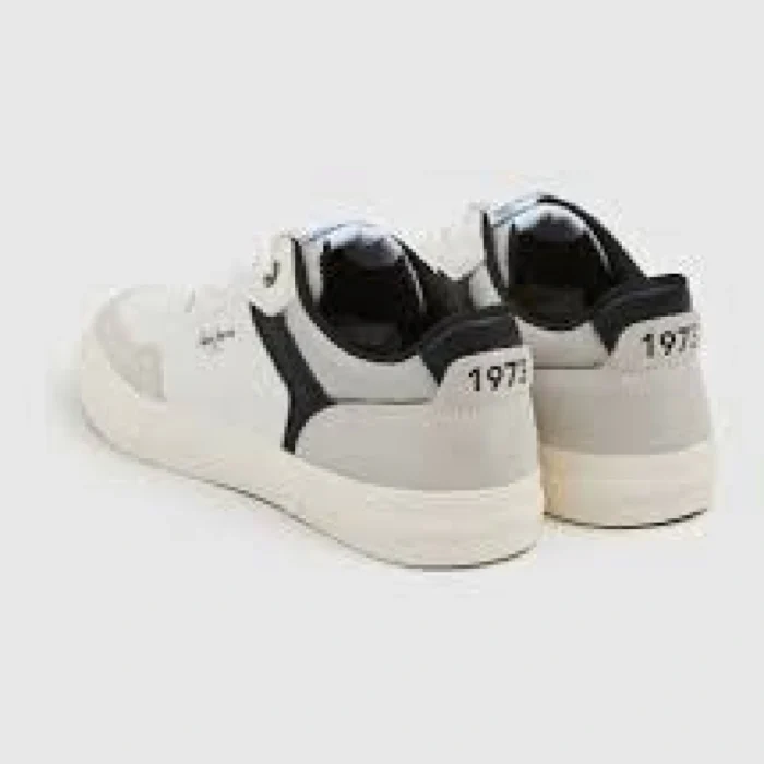 ⁦كوتشي بيبي جينز (Pepe Jeans H601) رجالي أبيض - حذاء كاجوال مريح بمصر | مستر كوتشي⁩ - الصورة ⁦3⁩