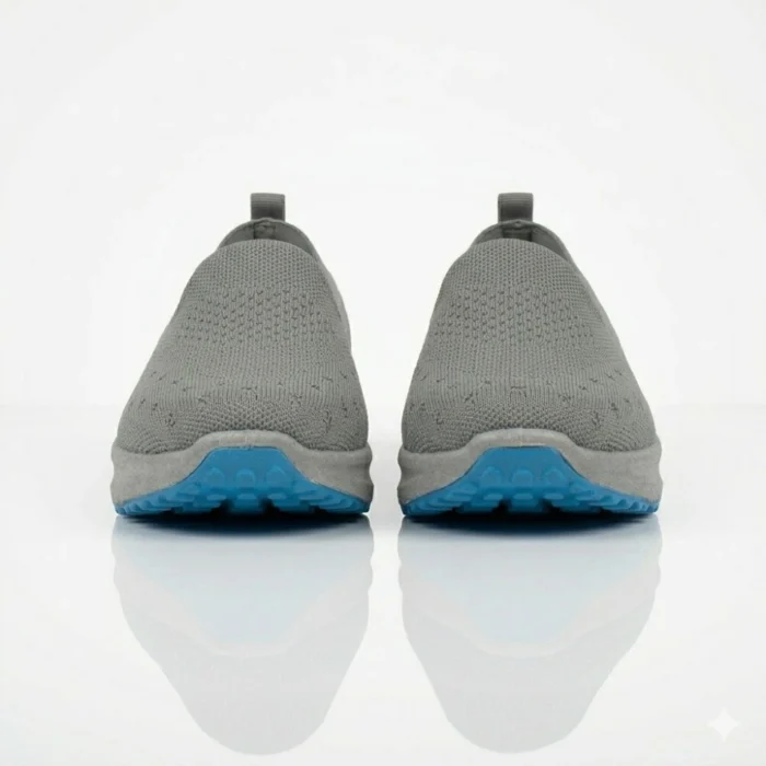 ⁦65753 سكيتشر وش عريض جراي⁩ - الصورة ⁦2⁩