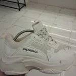 كوتشي بلانسياجا (Balenciaga M-101) رجالي أبيض - حذاء عصري فخم بمصر | مستر كوتشي