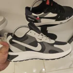 كوتشي نايكي إير (Nike Air) رجالي أسود في رمادي - حذاء رياضي مريح بمصر | مستر كوتشي