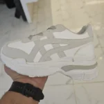 17532 فاشون خطوط ابيض رمادي