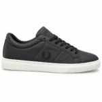 Flat Men's FRED PERRY FULL BLACK*white — Product photo