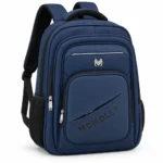 ⁦MOMOLLY Navy Blue School Backpack⁩ - الصورة ⁦2⁩